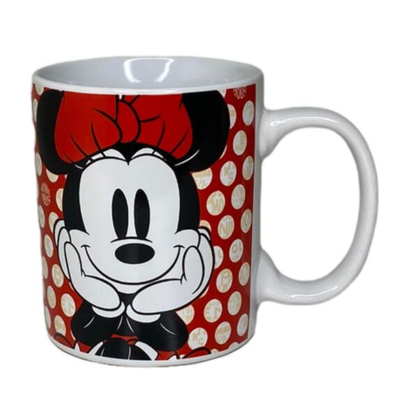 Disney Minnie Mouse Polka Dot Mug 12oz - Picture 1 of 6